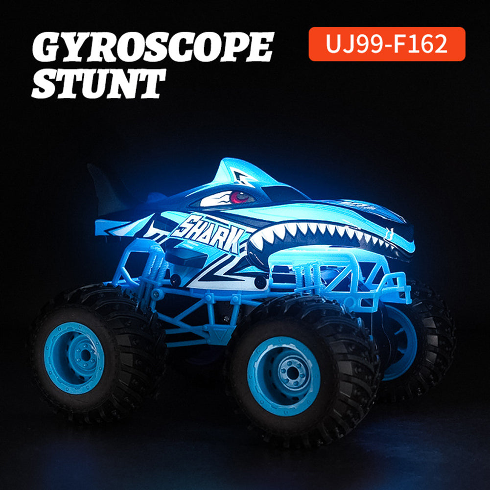 1:16 2.4G RC Stunt Car Shark Head Gyroscope Upright Remote Control Car