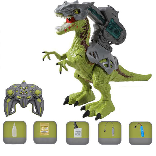 2.4G Remote Control Dinosaur Toys Water Bomb Simulation RC Dinosaur Robot Toy