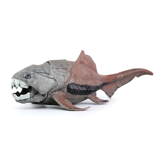 Simulate Dunkleosteus Oceanic Dinosaur Figure Jaw Movable Dinosaur Model Toys Educational Play Toy for Kids As shown