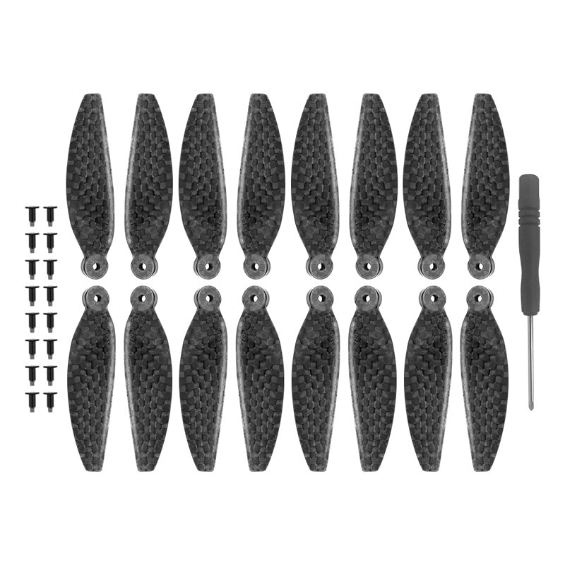 RC Drone Propellers Foldable Paddle Blades Carbon Fiber for DJI Mavic Mini Drone Replacement Remote Control Airplane DIY Accessories 4 pairs