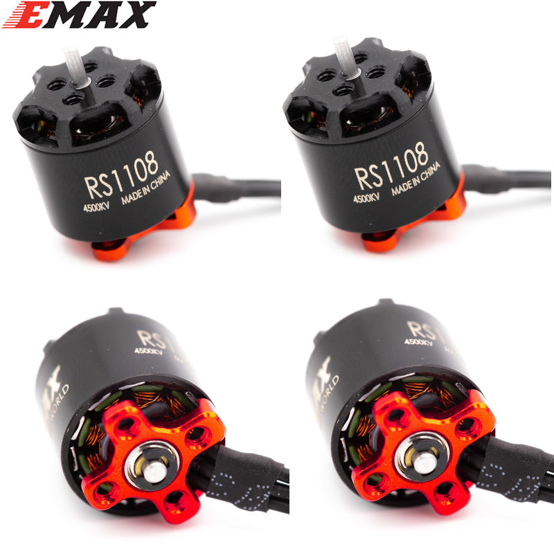 Brushless Motor Emax RS1108 4500KV 5200KV 6000KV Racing Edition Motor for RC Helicopter Quadcopter FPV Multicopter Drone