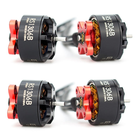 Brushless Motor EMAX 1306 RS1306 Version 2 RS1306B 2700KV/4000KV Brushless Motor 3-4S for RC MultiRotor Fpv Racing Drone Spare Part 2700KV 4pcs