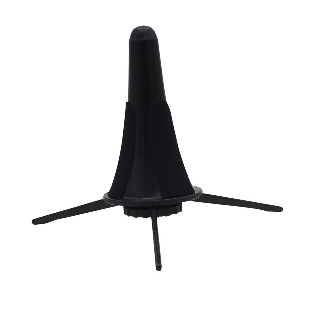 Wind Instrument Tripod Portable Foldable Instrument Tripod Holder Stand For Clarinet Wind Instrument Bracket black