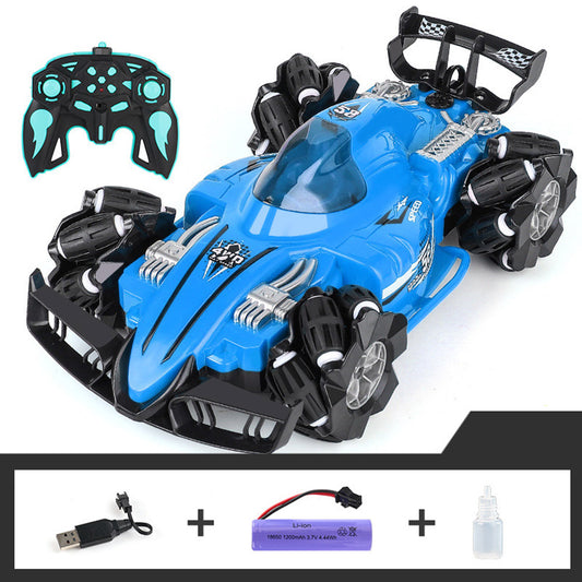 2.4g Spray Drift Remote Control Car Children Four-wheel Drive Off-road Stunt