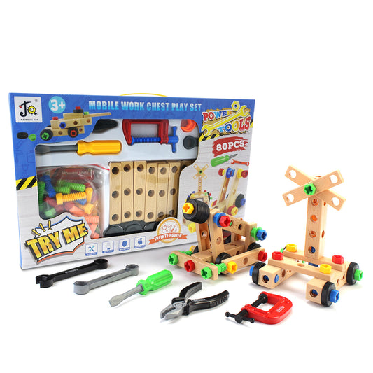 Children Assembly Building Blocks Realistic Shape Multi-function Repair Nut Combination Boys Educational Toys 908-8