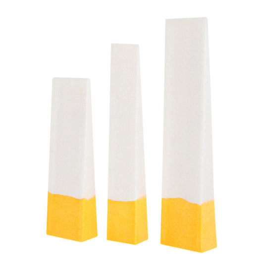 3pcs/set PO-16 Grand Piano Tuning Mute Pad String Gap Fret Mat Kit Musical Instrument Tuner Tool Orange + white