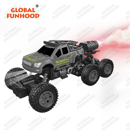 Remote Control Racing Car 6-channel Automatic Demonstration Spray Climbing Car