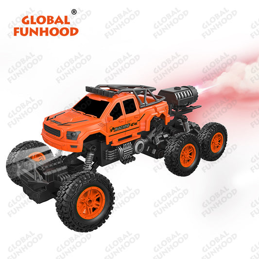 Remote Control Racing Car 6-channel Automatic Demonstration Spray Climbing Car