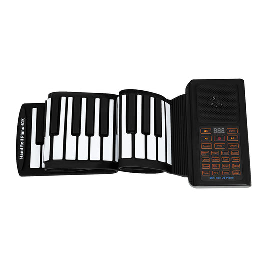 61-Key Roll up Keyboard Piano Hifi Stereo Speakers Hand-Rolled Electronic Piano