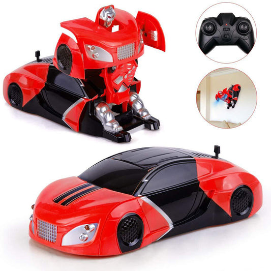 Kids Remote Control Car Gesture Induction Deformation Wall Climbing Stunt Car