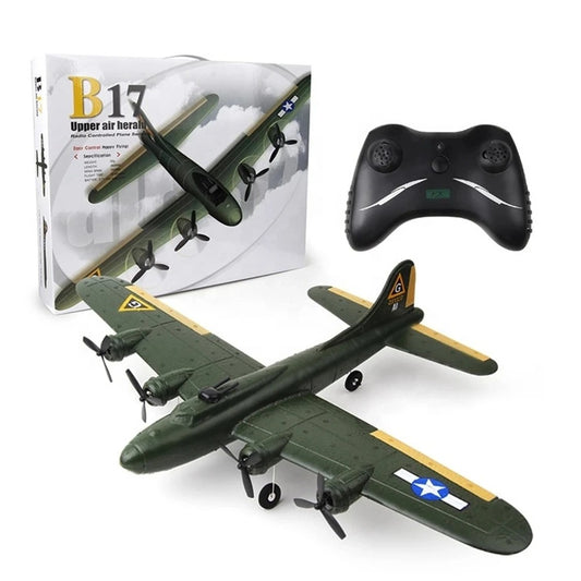 FX817 B17 RC Airplane Rechargeable Battery Foam Remote Control Glider Aircraft Model Toys For Children Gifts FX817