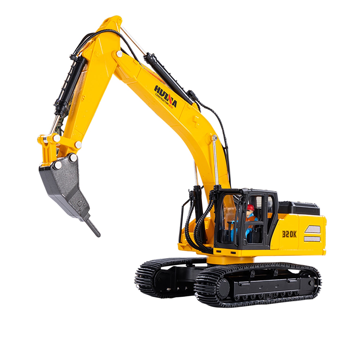 1:35 Engineering Vehicle Model Simulation Excavator Dump Truck Ornaments Toys