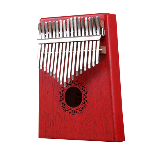 17 Key Kalimba Thumb Piano Kids Adults Body Music Finger Percussion Keyboard red