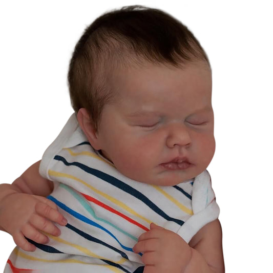 19inch Reborn Loulou Realistic Reborn Dolls Painting Newborn Baby Dolls