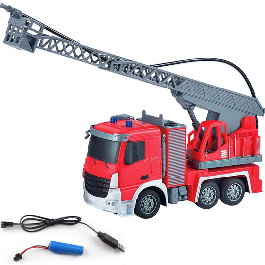 1:24 Wireless RC Engineering Car Fire Sprinkler Electric RC Car Model 2.4G