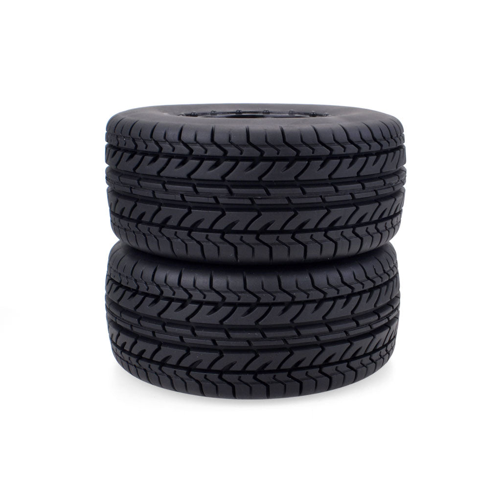 4Pcs/Set Rubber 1.9"" Wheel Tires Plastic 1.9inch Wheel Rims for 1/10 RC Crawler Axial SCX10 90046 Tamiya CC01 D90 D110 Road tire