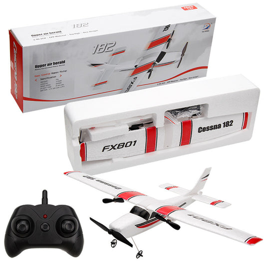 FX801 2.4G Remote Control Glider 2CH Fixed Wing Airplane EPP Foam RC Aircraft