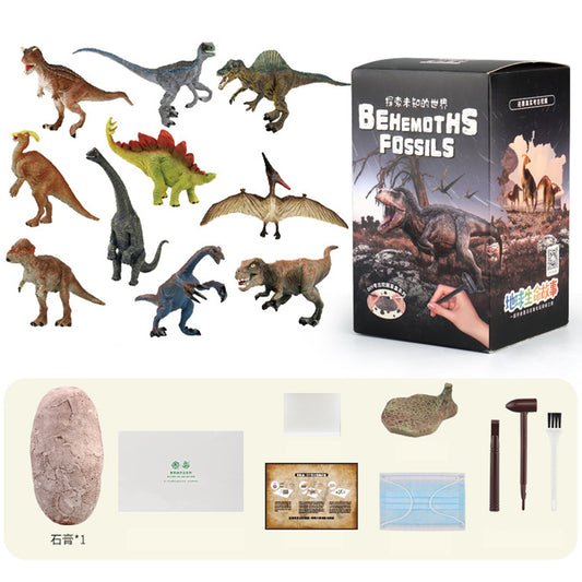 Children Digging Toys Dinosaur Fossil Dinosaur Egg Sanxingdui Archaeological Dig Toy Diy Teaching Experiment X808
