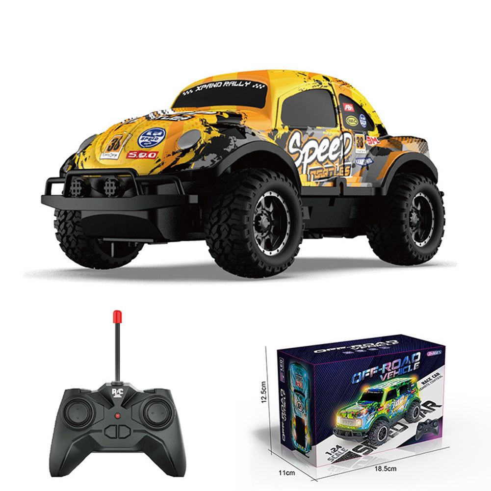 Kyamrc Y240 1:24 Mini Remote Control Car Toy 10km/h RC Off-road Vehicle Model