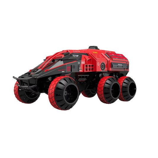 G2065 1:12 Full Scale RC Tank Mars Detecting Car Six-wheeled Space Vehicle