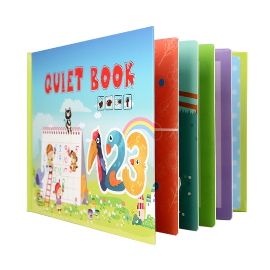 Busy Book For Kids Autism Sensory Educational Toys Preschool Early Learning Toys Book