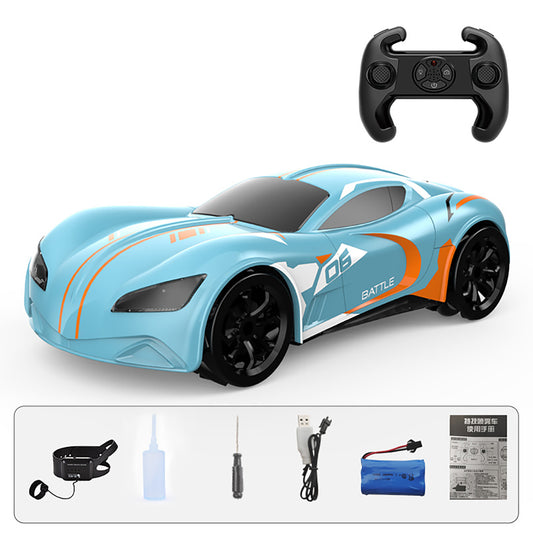 1:16 RC Racing Car With Spray Music Light 360 Rotation RC Drift Stunt Car