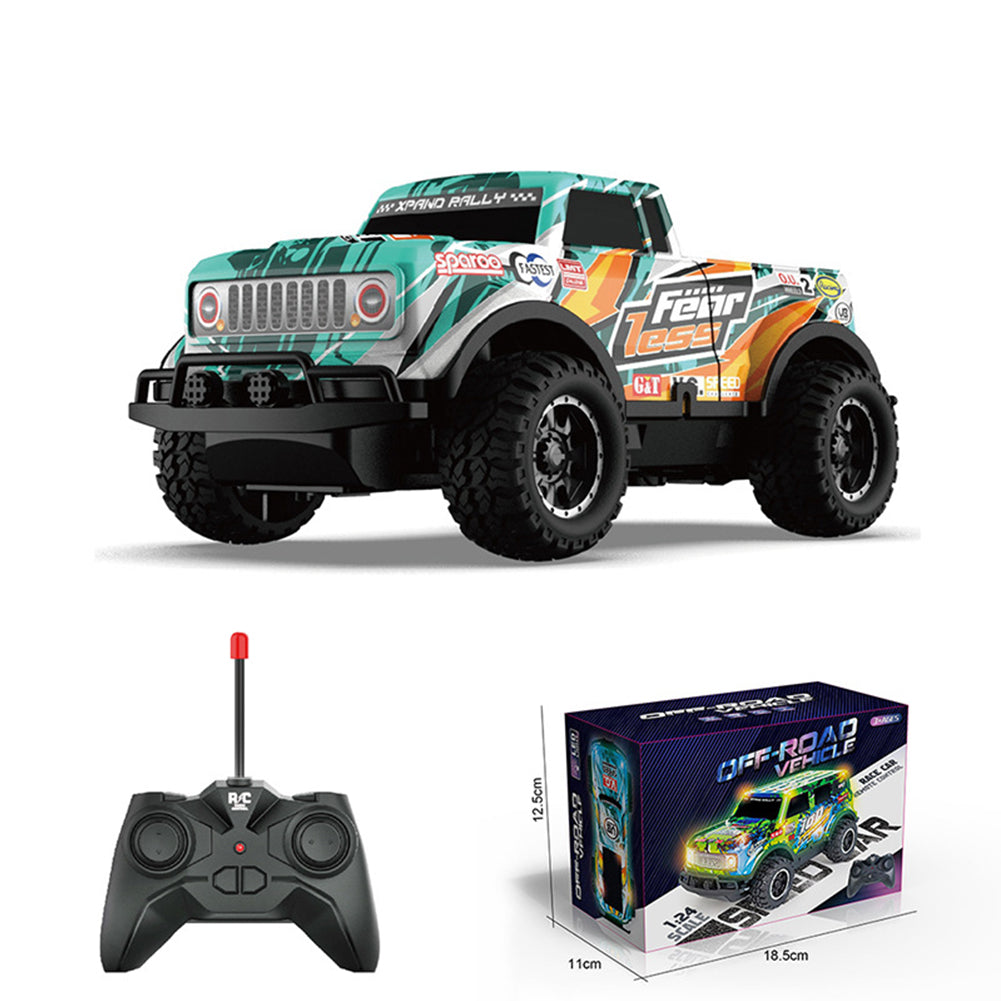 Kyamrc Y240 1:24 Mini Remote Control Car Toy 10km/h RC Off-road Vehicle Model