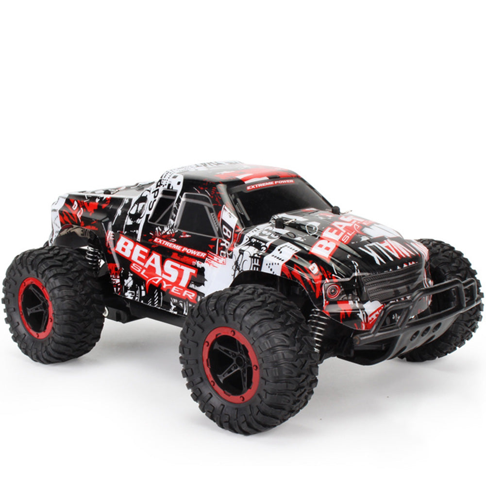 1:16 2.4G Remote Control Car Off-road Car Rechargeable Big-foot Car Toys