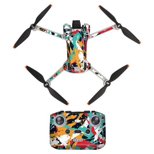 Protective Film Stickers Cratch-proof Decals Compatible For Dji Mini 3 Pro Dji Rc/n1 Drone Body Remote Control Accessories