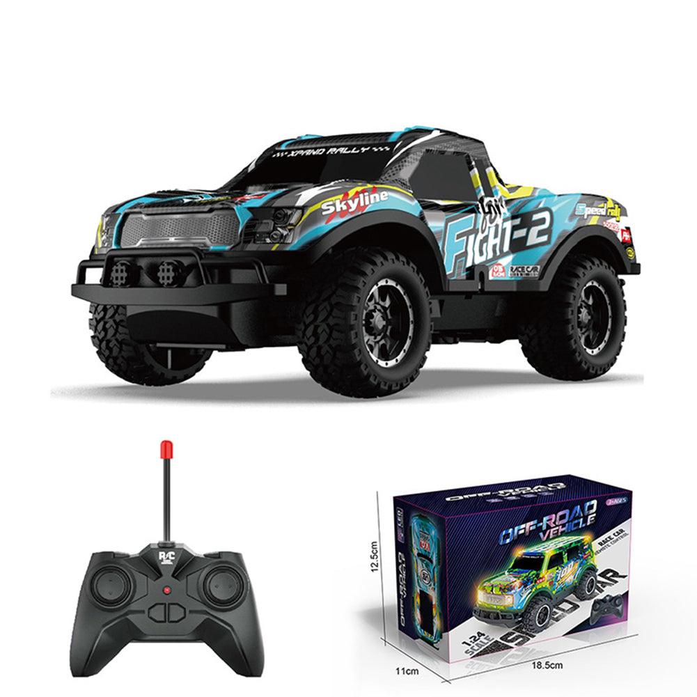 Kyamrc Y240 1:24 Mini Remote Control Car Toy 10km/h RC Off-road Vehicle Model