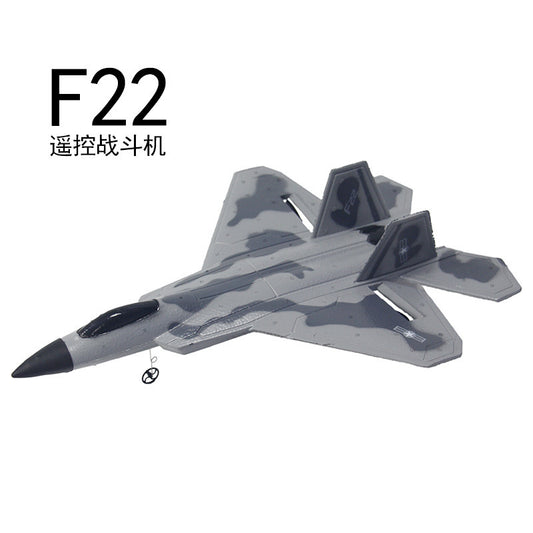 Fx822 RC Aircraft F22 Fighter Jet Fixed Wing Glider Children Foam Plane Model