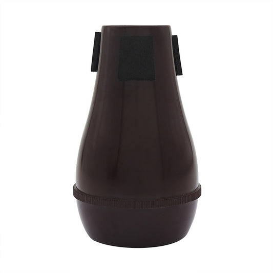 Alto Tenor Trombone Mute Lightweight Straight Mute Muffler Silencer Parts For Stage Performance Practice dark red