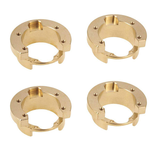4PCS/Set Brass Counterweight Balance Weight Accessory for 1/10 RC Rock Crawler Traxxas TRX-4 Axle 4pcs