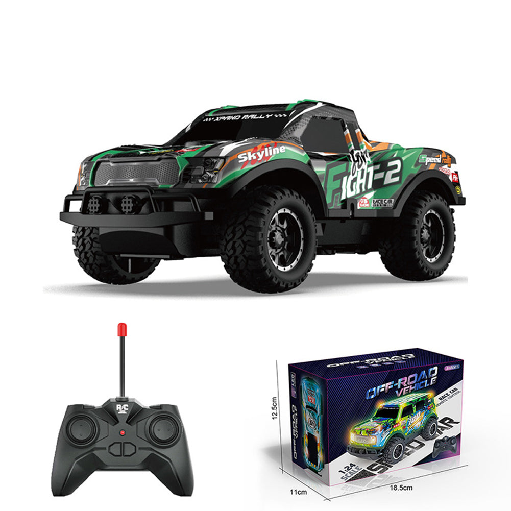 Kyamrc Y240 1:24 Mini Remote Control Car Toy 10km/h RC Off-road Vehicle Model