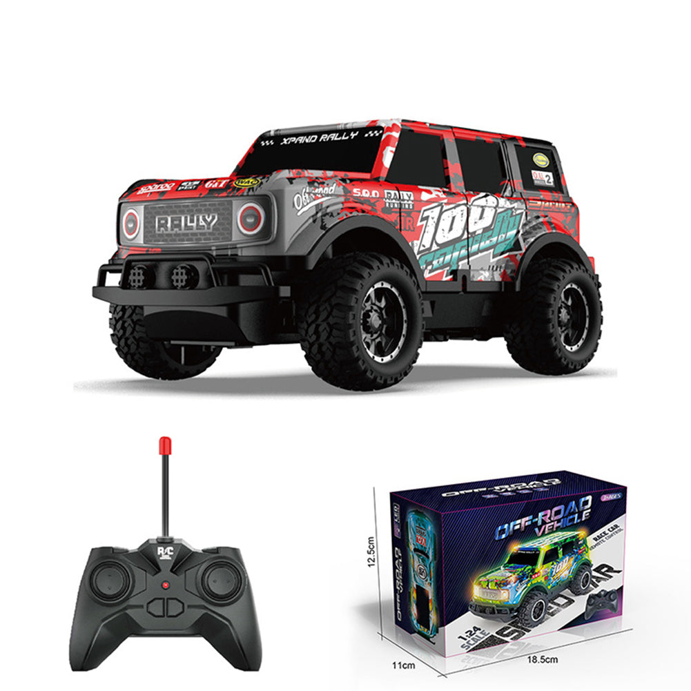 Kyamrc Y240 1:24 Mini Remote Control Car Toy 10km/h RC Off-road Vehicle Model