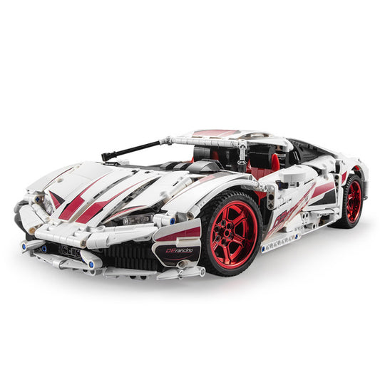 C61018 LP610 4-wheel Drive Racing  Vehicle  Model With Independent Suspension System High-difficulty Assembling Building Blocks Toys LP610 Sports Car [Static]