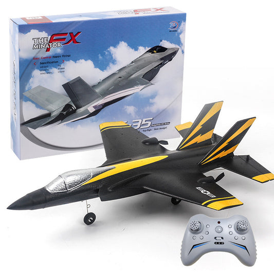 Fx935 Rc Airplane 2.4g 4ch F35 Fighter Epp Drone RC Plane Electric Aircraft Toy