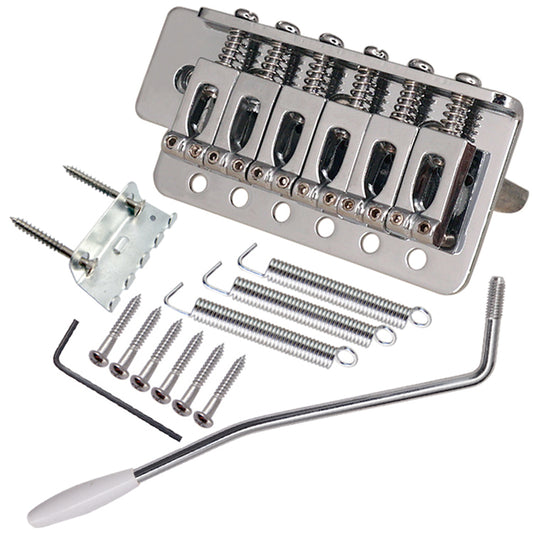 Replacement Tremolo Bridge Set for SQ ST Electric Guitar Parts & Accessories Silver