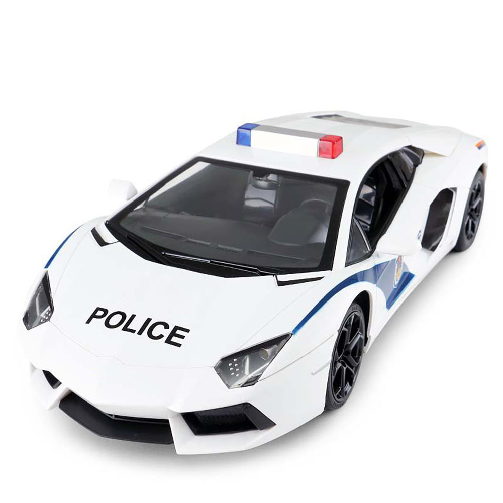 1:14 Scale Q7 Police Remote Control Car Drift Large Electric Police Car Model