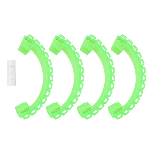 4pcs Propeller Protective Cover Anti-collision Ring Drop Resistant Safety Cover Compatible For Dji Avata 4pcs green