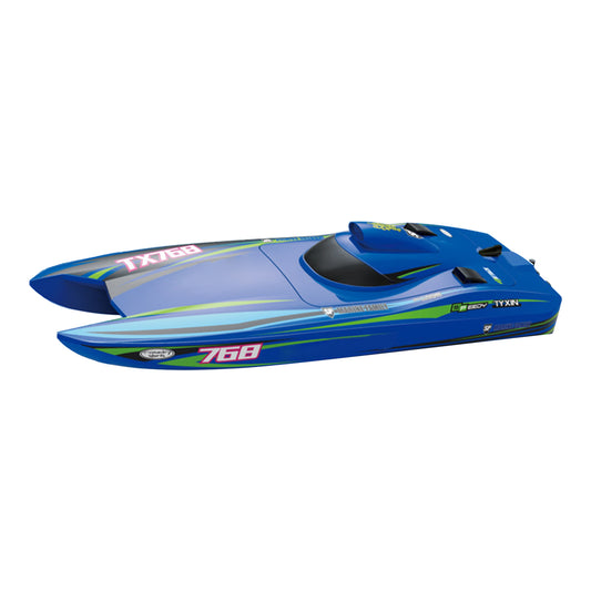 TX768 2.4GHz Rc Boat 30km/h High-speed Turbojet Speedboat Brushless 2212 Motor Remote Control Speedboat