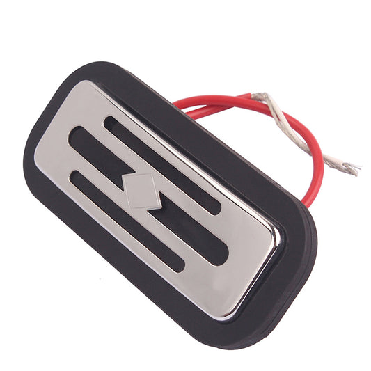 Black Frame Bread Shaped Guitar Pickup 81*34.8*14.8mm Music Instrument Accessories black