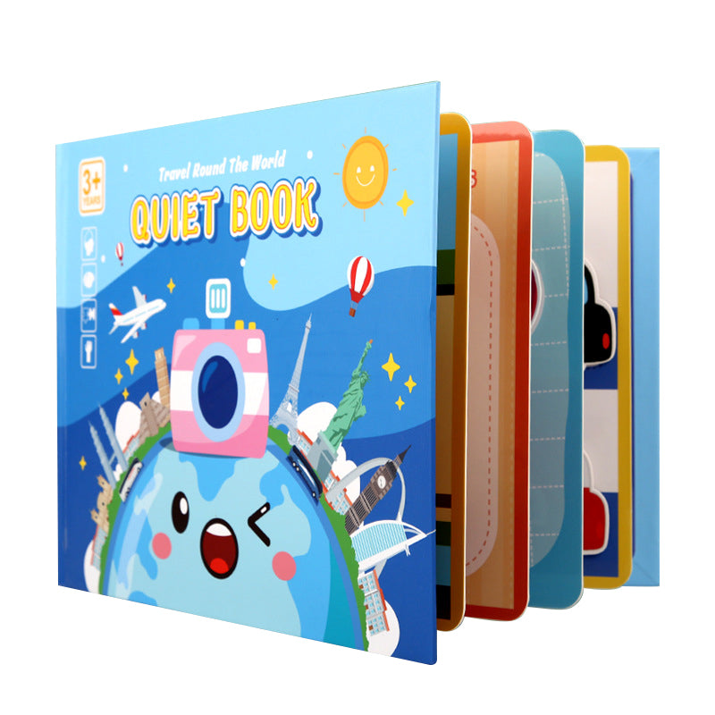 Busy Book For Kids Autism Sensory Educational Toys Preschool Early Learning Toys Book