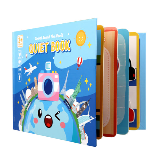 Busy Book For Kids Autism Sensory Educational Toys Preschool Early Learning Toys Book