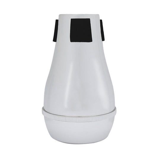 Alto Tenor Trombone Mute Lightweight Straight Mute Muffler Silencer Parts For Stage Performance Practice silver