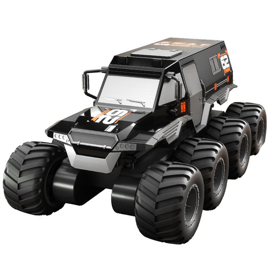2.4g Remote Control Car 8wd Off-Road Amphibious Stunt Racing Truck Crawler