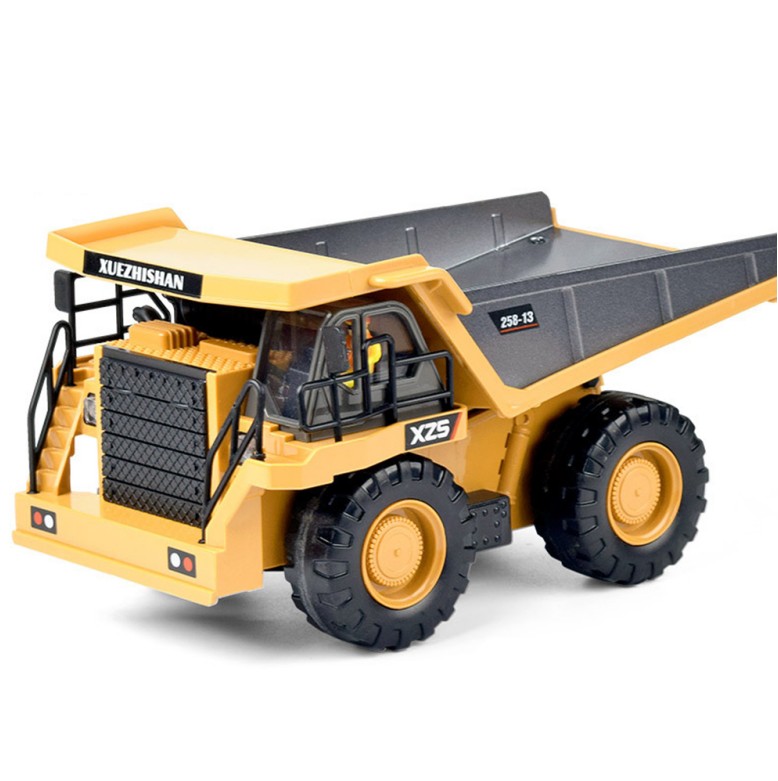 Remote Control Engineering Vehicle Model Dump Truck Excavator Bulldozer Crane Rc Car