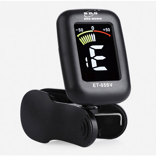 ENO ET05V Violin Tuner Mini Electronic Tuner for Violin Viola Cello Clip-on Tuner Portable Digital Violin Parts  black_ET05V